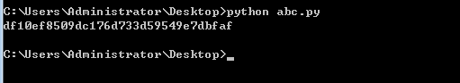 Python 进行 MD5 方式加密，编码、不编码